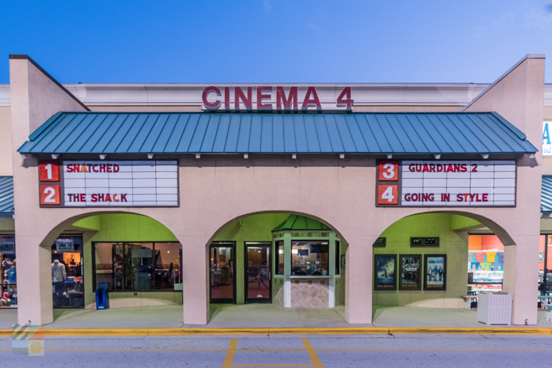 A movie theater in Atlantic Beach NC
