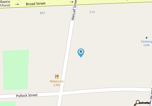 Unit B | Victorian Vacation Rental In Downtown! map location