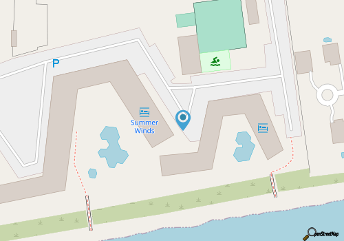 Walk to Indian Beach: Condo w/ Ocean-View Balcony map location