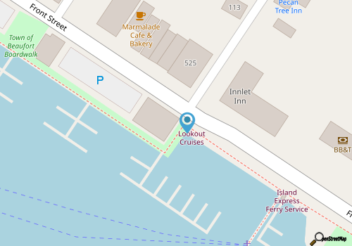Lookout Cruises map location