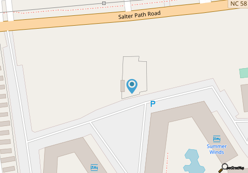 Indian Beach Vacation Rental w/ Beach Access! map location