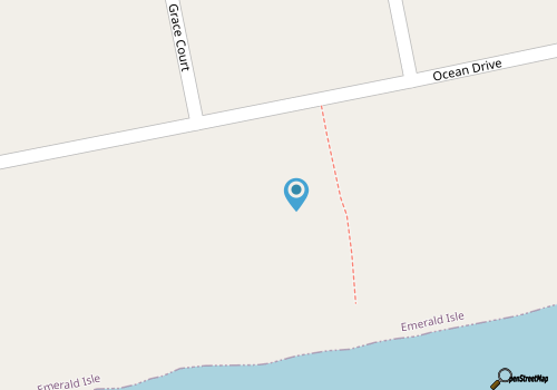 OCEANFRONT 4 BR/2 BA 1/2 duplex with stunning views! map location
