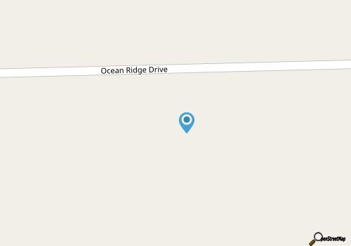 Spacious Oceanfront Vacation Home on Ocean Ridge Drive Atlantic NC map location