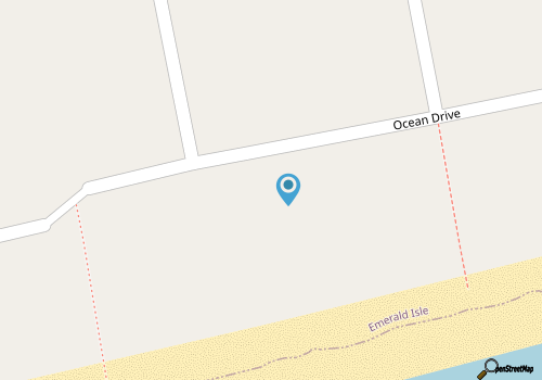 Cowabungalow, Oceanfront 6BR 4BA home in Emerald Isle with Private Pool! map location