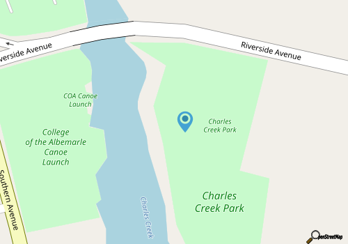 Charles Creek Park map location