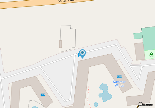 Summer Winds C-128, Oceanfront Condo in Indian Beach, NC! map location