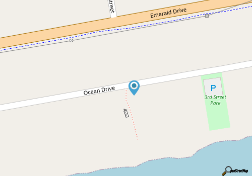 BRAND NEW OCEANFRONT GREAT WATER VIEWS, MULTI-LEVEL DECKS,HOT TUB & PET FRIENDLY map location