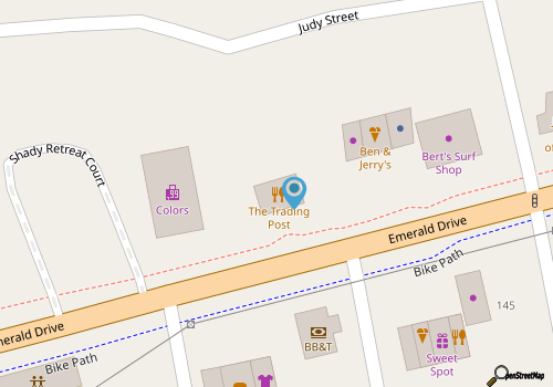 The Trading Post map location