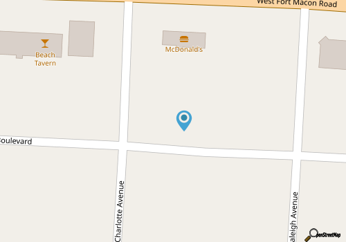 Pet-Friendly Townhome, 2 Blocks to Atlantic Beach! map location