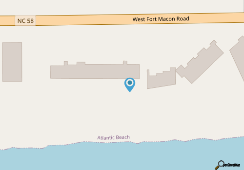 Fifth-Floor, Oceanfront Condo with Spectacular View, Balcony, WiFi & Shared Pool map location