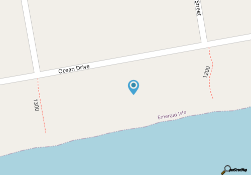 OCEANFRONT--Pet Friendly w/ Mother in Law Quarters map location