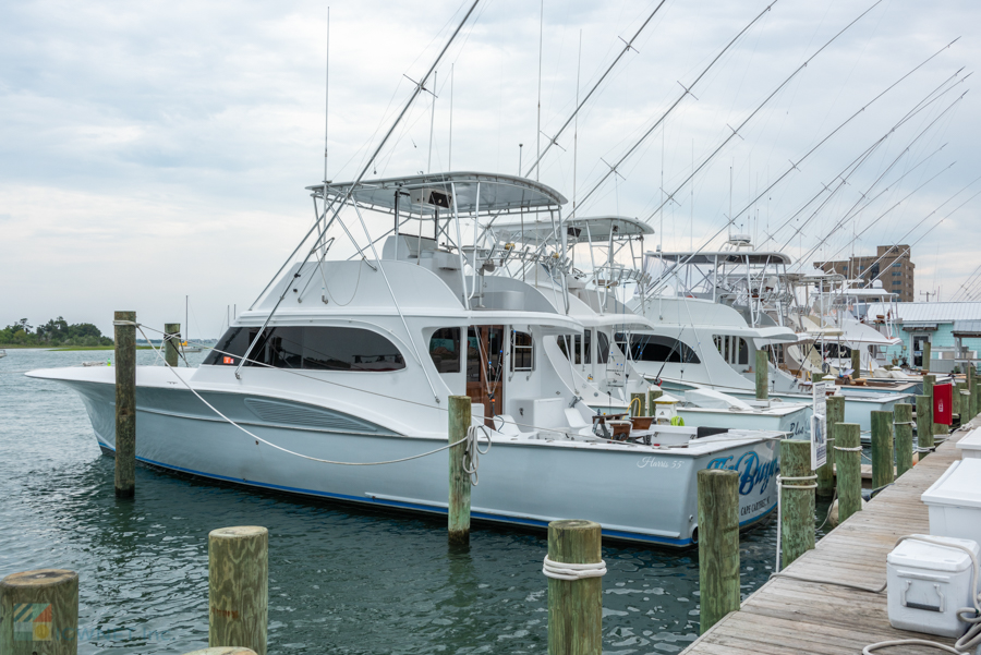 Morehead Waterfront Fishing Boats