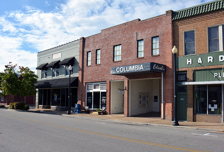 Columbia Theater in Downtown Columbia NC