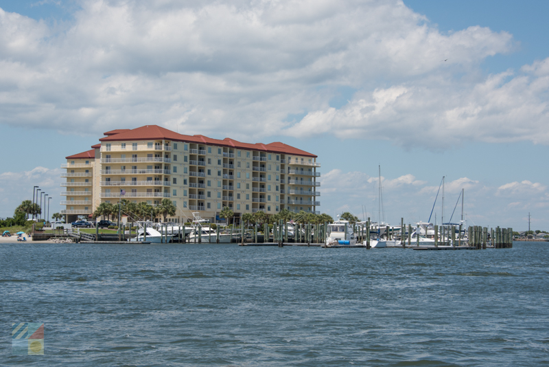 Old Town Yacht Club on Radio Island