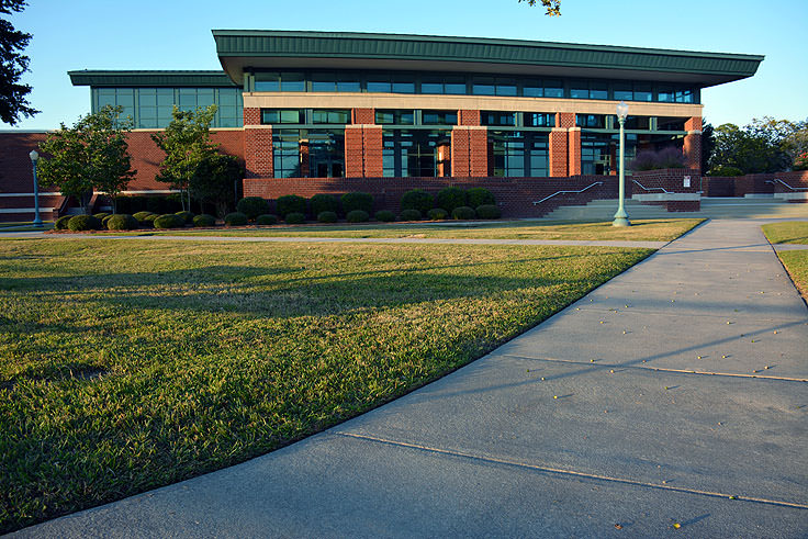 Exterior of the New Bern Convention Center
