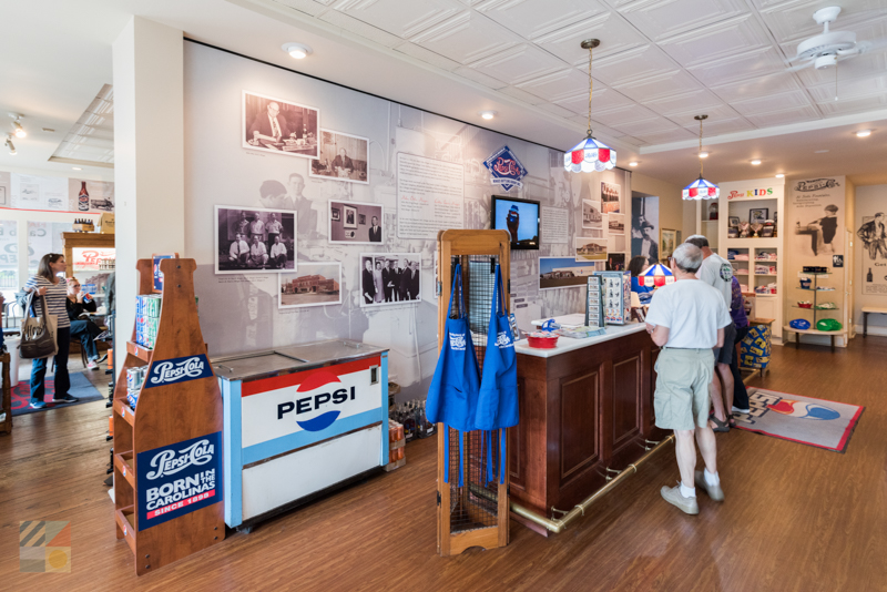 Birthplace of Pepsi counter