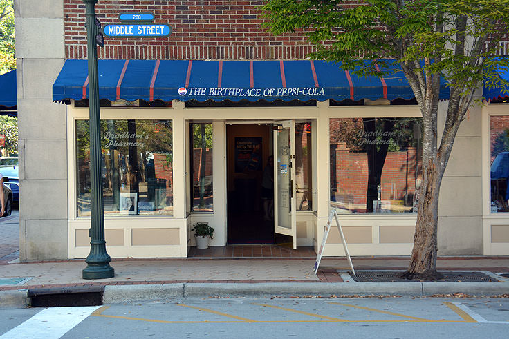 The Birthplace of Pepsi Cola in Newbern, NC