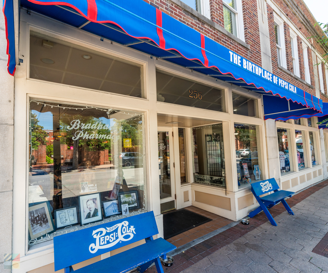 Birthplace of Pepsi in New Bern, NC