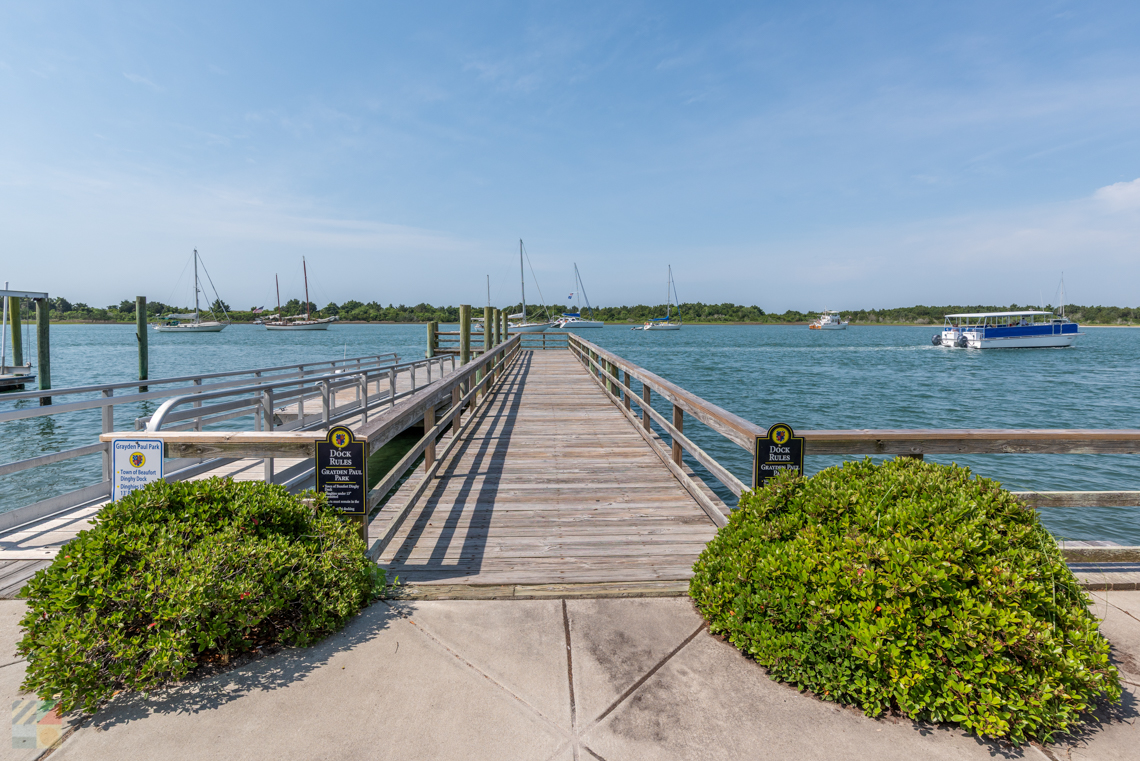 Grayden Paul park in downtown Beaufort NC
