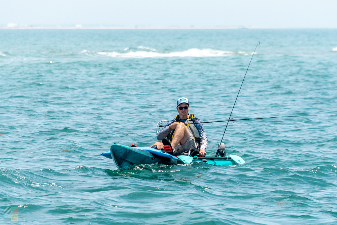 Kayaker near Morehead City NC