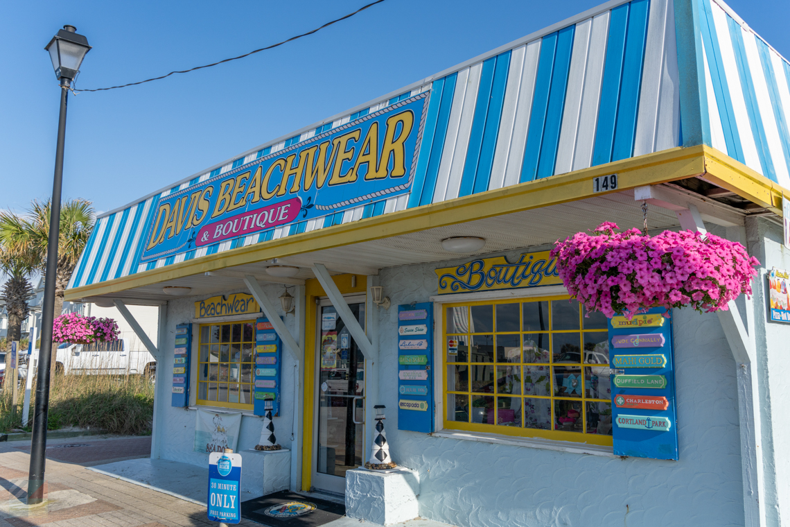 Atlantic Beach ice cream shop