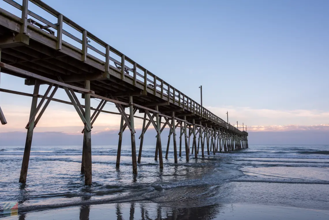 Sunset Beach Pier - Morehead.com