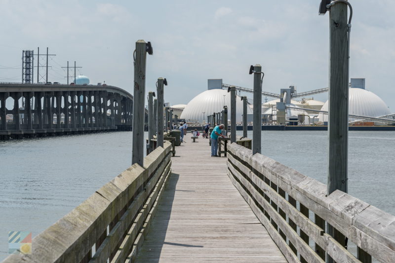 Newport River pier and ramp