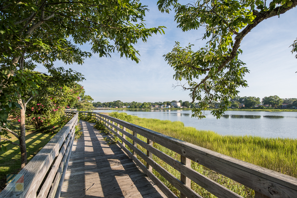 Calico Creek Boardwalk in Morehead City NC