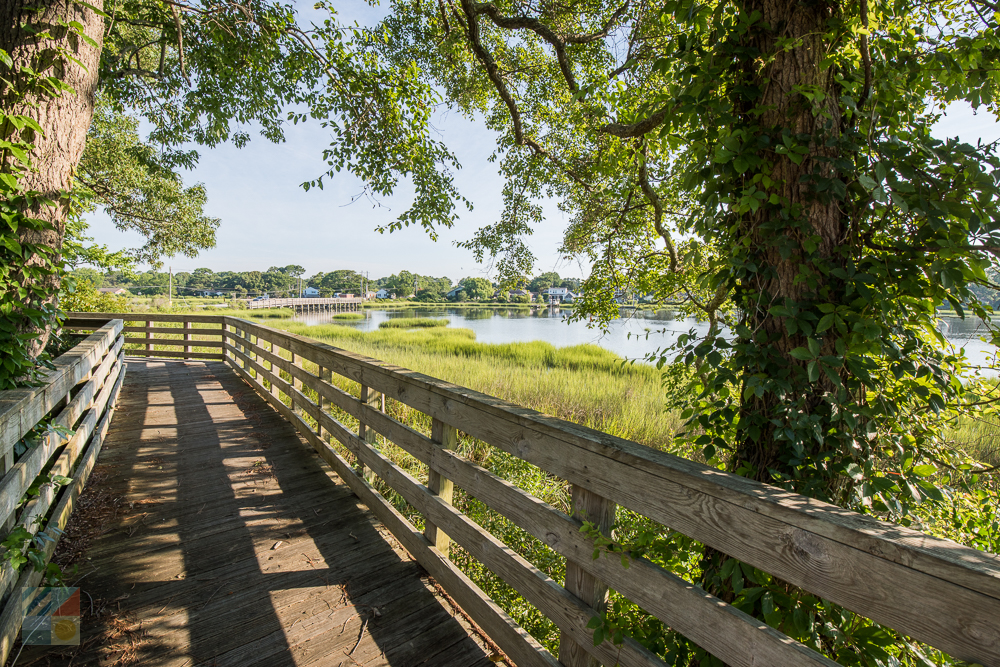 Calico Creek Boardwalk in Morehead City NC