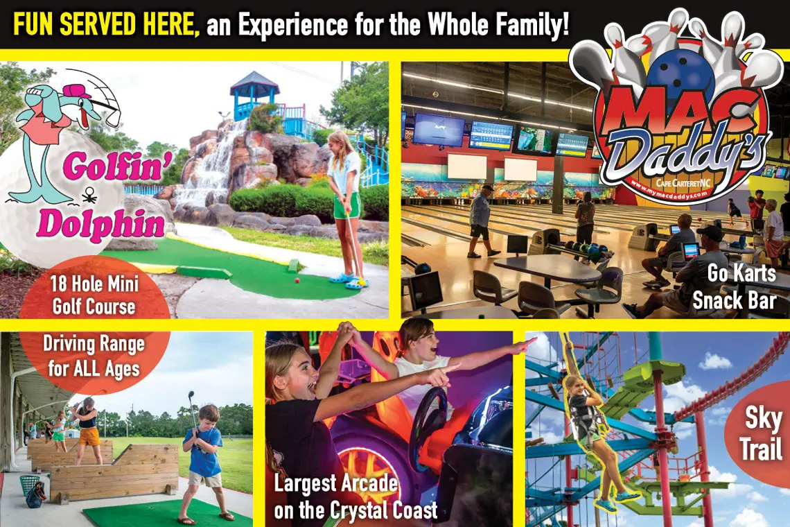 $2 OFF 1 Game of Bowling OR 1 Bucket of GolfBalls