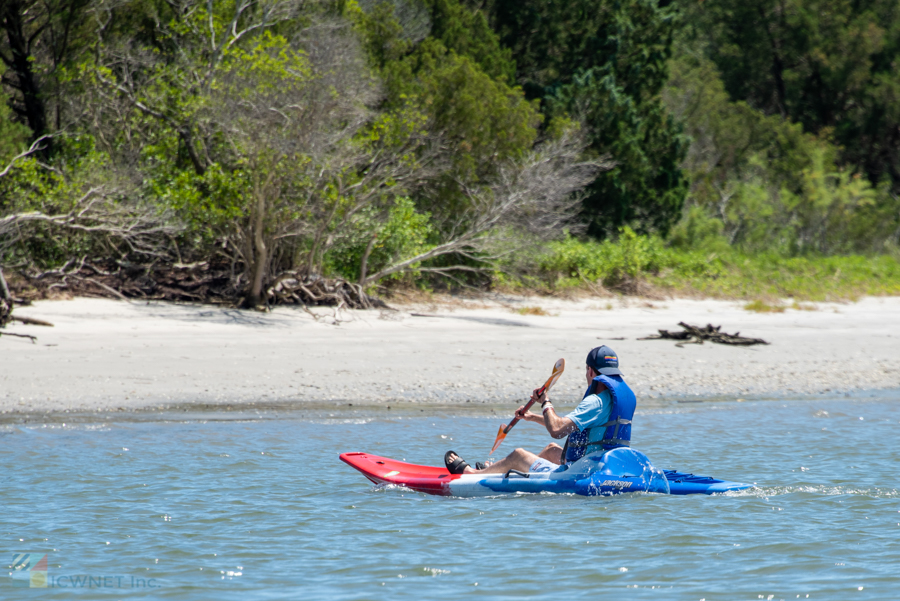 Kayaking at the Rachel Carson Reserve