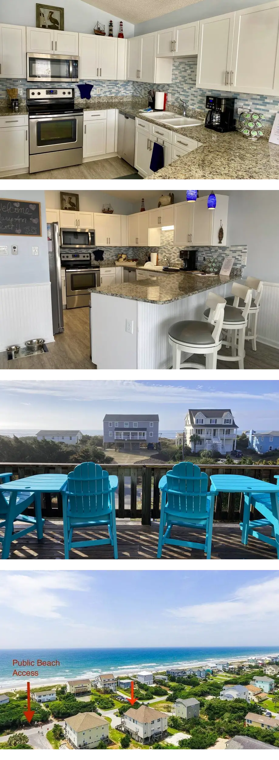 2ND ROW. See & Hear the Ocean. Only A St...