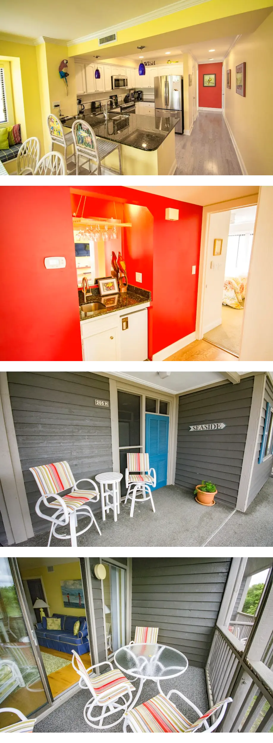 Comfortable Condo with WiFi, Washer/Dryer, Porch & Shared Pool/Tennis/Day Dock