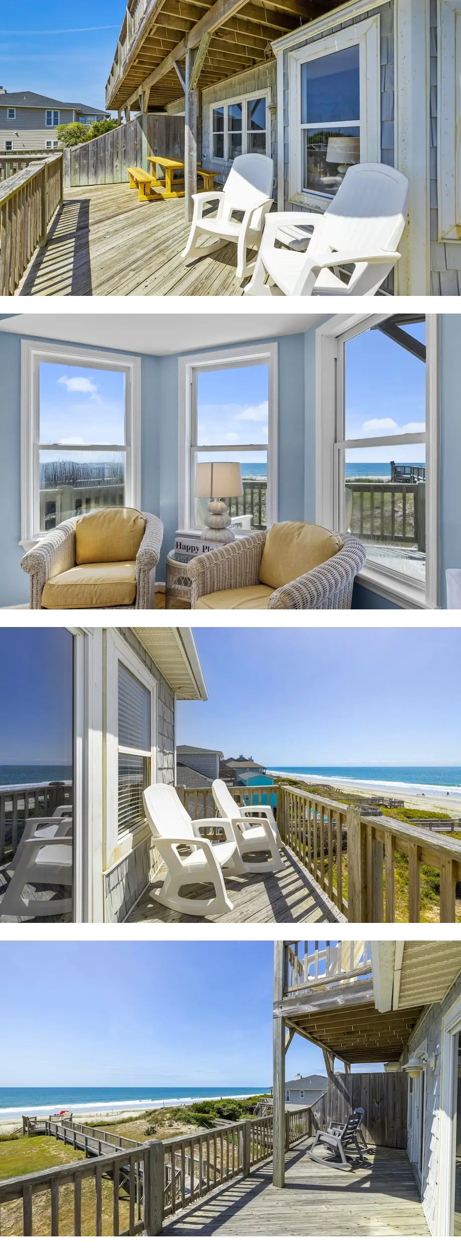 “Shore Thing” at our spacious Beachfront Oasis - EAST