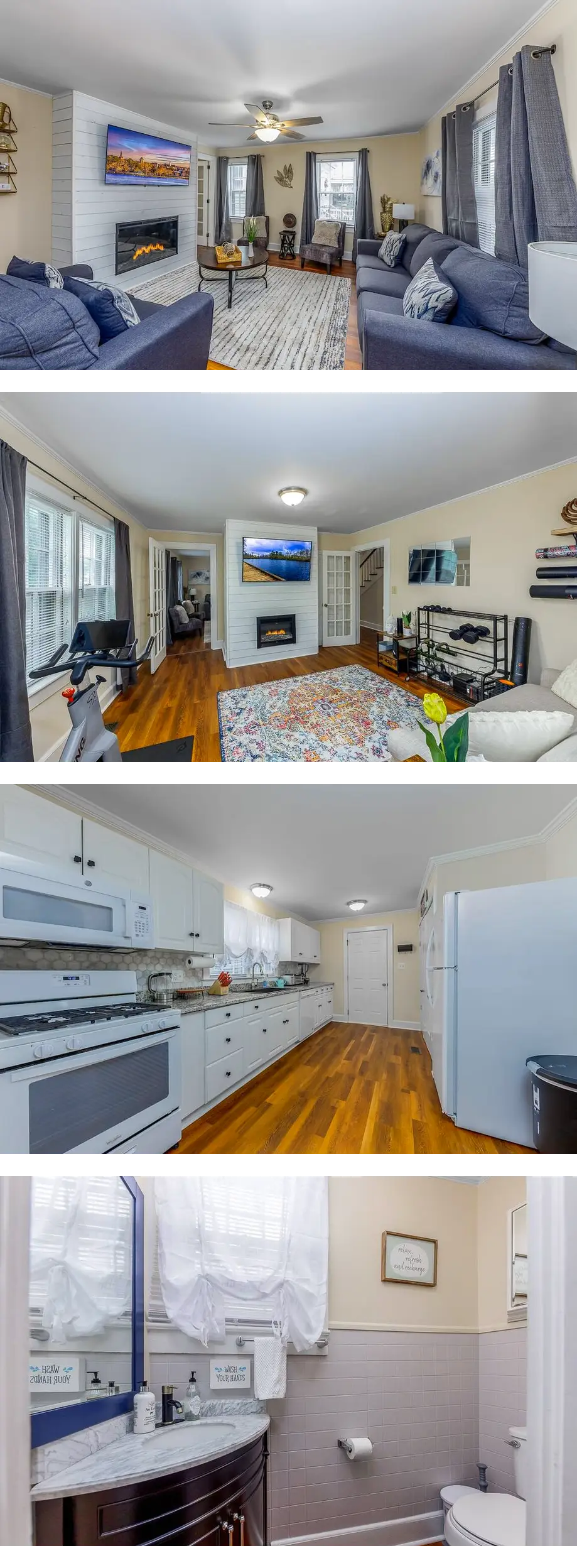 Amazing 3 BR House / Downtown New Bern / Sleeps 8