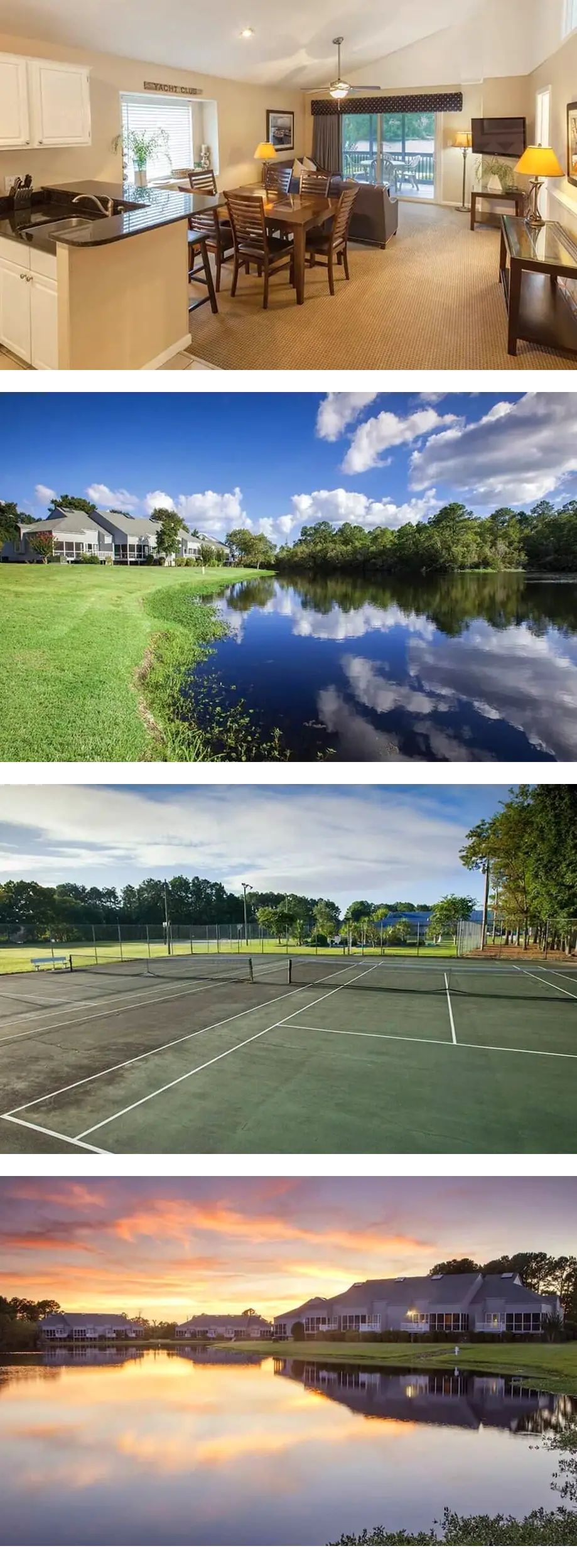Wyndham Fairfield Harbour | 2BR/2BA Queen Suite