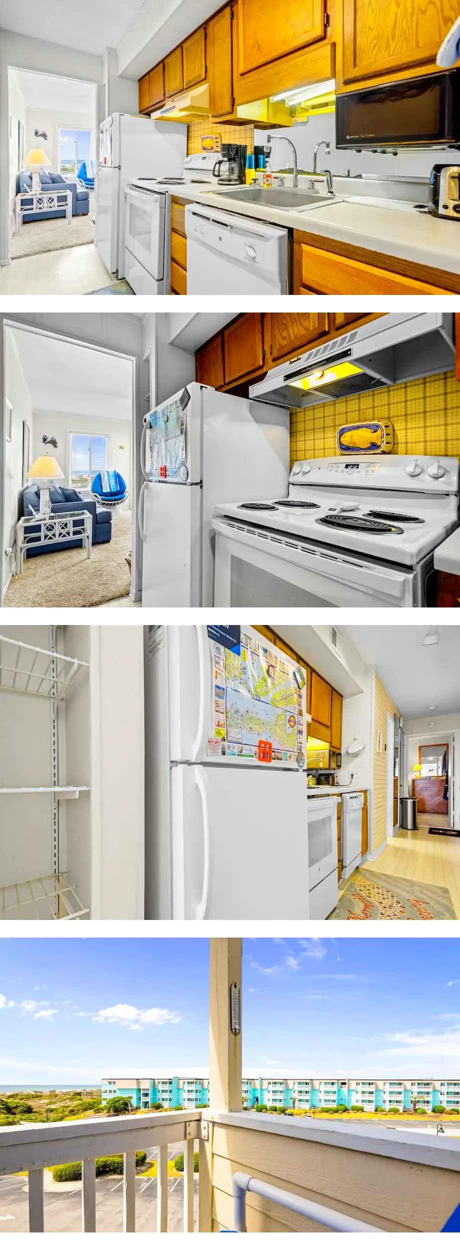 Ocean-view condo with beach access, pool...