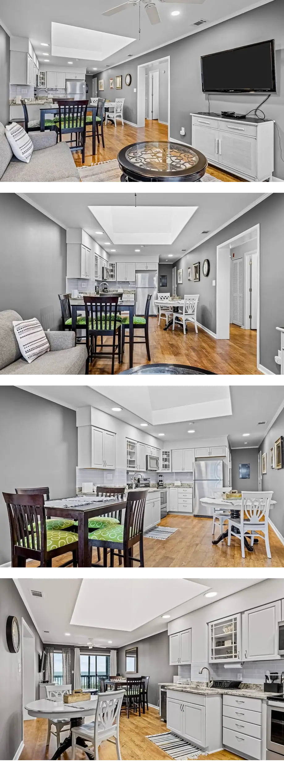 Modern waterfront gem with pools, direct...