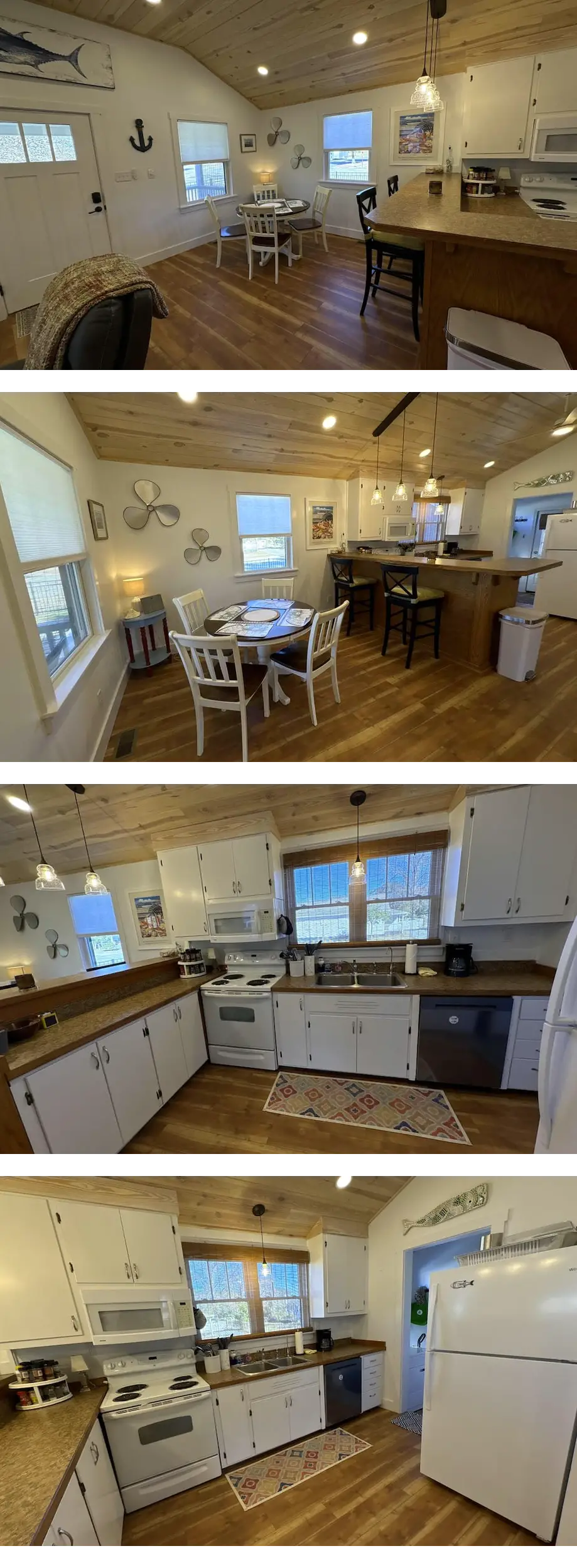 Coastal home with private separate guest...